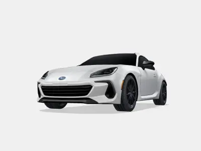 Subaru BRZ 2023 Low-poly 3D model
