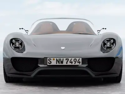 Porsche 918 Spyder 2011 3D model