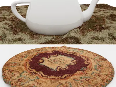 Rugs No 61 Low-poly 3D model