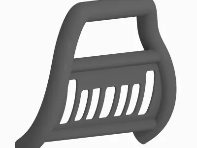 Vehicle Bumper Bull Bar 3D print model