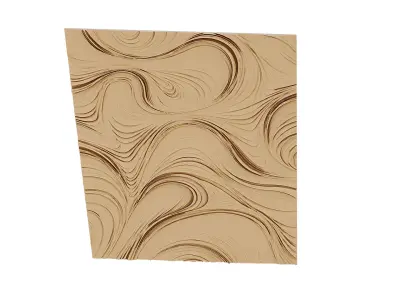 decor set wall panel wall relief mural CNC 30 3D model