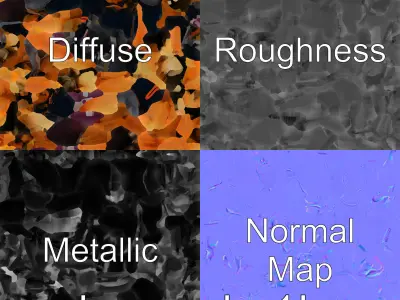 Cockroach Custodian 3D model pack with stylized legs Low-poly 3D model