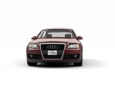 Audi A8 Quattro 2005  3D model