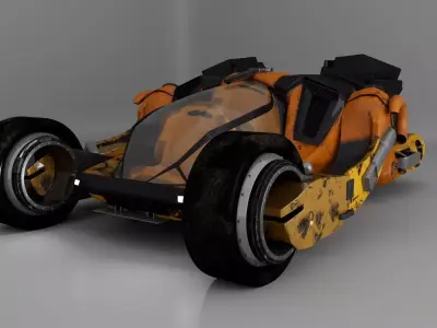 BUJJI  Low-poly 3D model