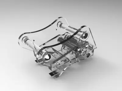 HIDROMEK QIUCK COUPLER Free 3D model