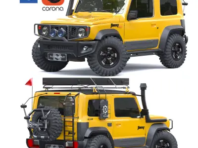 SUZUKI JIMNY 3D model