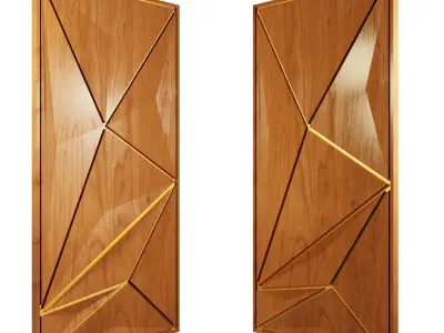 Modern Door collection 3D model