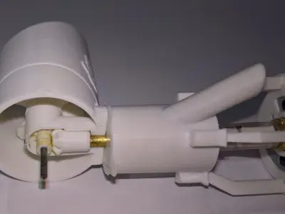 Bow Thruster 33mm v2 for Bernhard Gruben DGzRS or SAR boat 3D print model