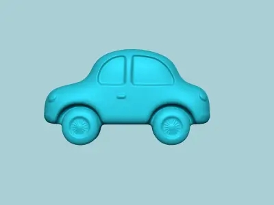 Jelly Candy Molding Car - Gummy Mould 3D print model