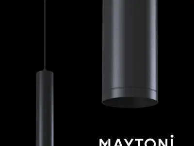 Pendant Lamp Shelby P020PL-01B Maytoni Technical Free 3D model