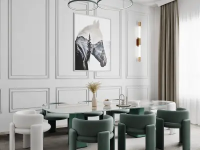 interior 051 3D model