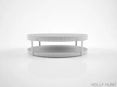 Holly Hunt Tudor cocktail table 3D model