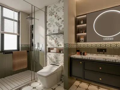 Bathroom 103 3D model