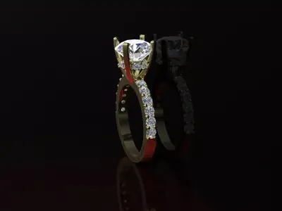 jewelry ring 3D print model 3D print model get