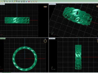 Anillo Eslabones 3D print model