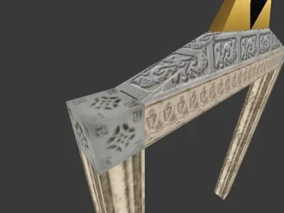 Forsaken Everland Archway Free low-poly 3D model