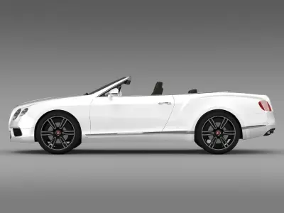 Bentley Continental GTC V8 2013 3D model