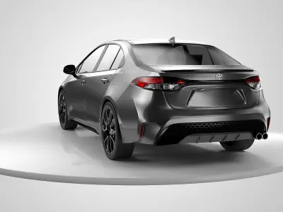 Toyota Corolla 2020 3D model