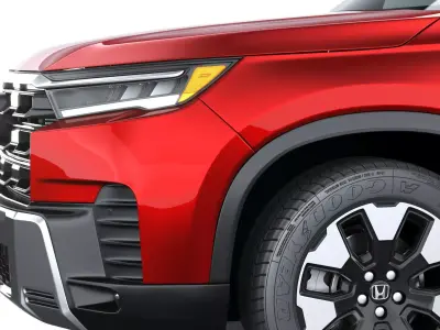 Honda Pilot 2026 3D model