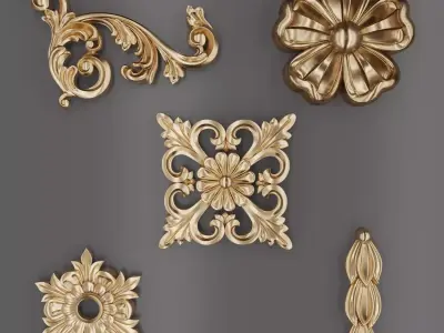 Trim Ornament 65 3D model