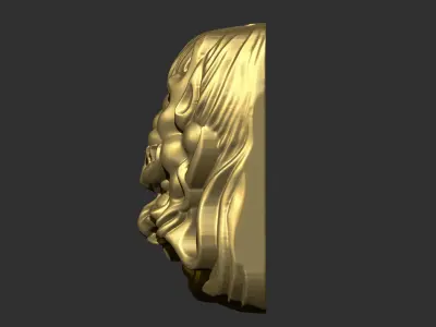 dragon head 3D print model get