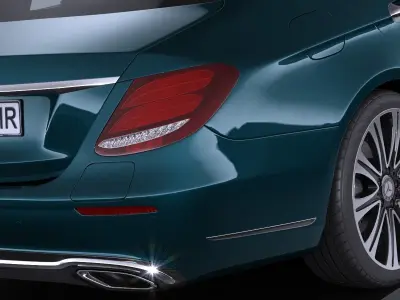 Mercedes E-Class 2017 3D model