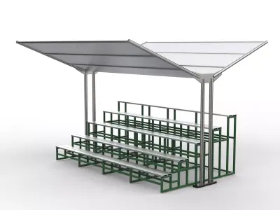 Grandstand seating 3D model
