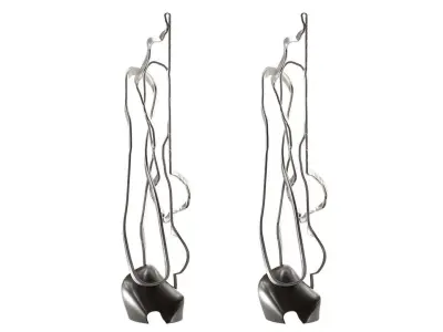Abstract Sculpture 3D model 4