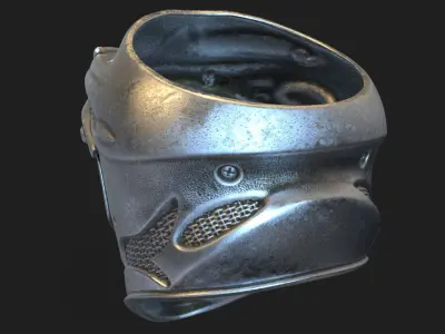  skull ring jewelry Biker helmet  vol5 3D print model