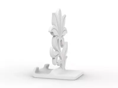 Floral Ornament 3D Printable 3D print model