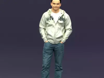 Rupled man 0414 3D Print ready 3D print model