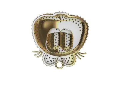 dijes- Colgant gato garfield dibujo animado -v- 3D print model