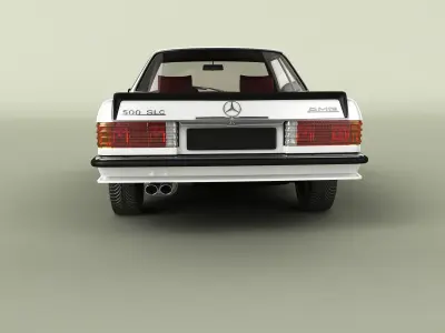 Mercedes-Benz  500SLC AMG 3D model