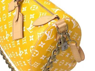 Louis Vuitton Pharrell Williams Millionaire Speedy Bag Low-poly 3D model