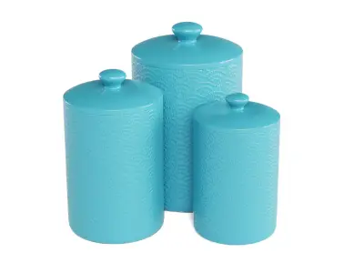 Kitchen Canister Set 14 - Storage 3D model