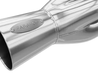 FabShop BBC Stainless Steel Dragster Headers Low-poly 3D model