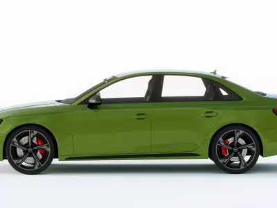 Audi RS4 Sedan 3D model