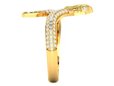 Snake Ring  3D print model