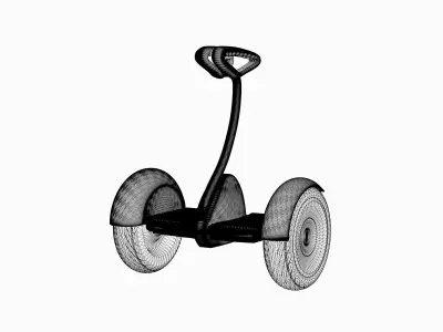 XIAOMI 9 balanced car 3D model