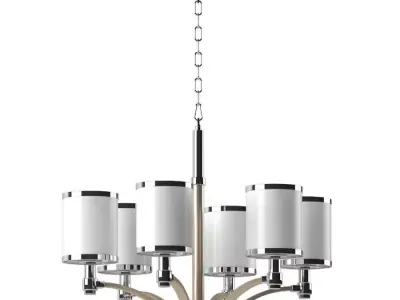 Chandelier Elstead Lighting 3D model