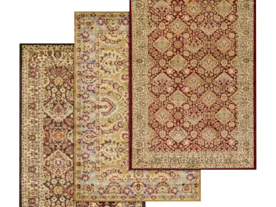 Rug Set 1834 3D model