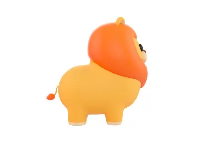 Lion Character 3D model purchase