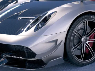 Pagani Huayra BC 2017 3D model