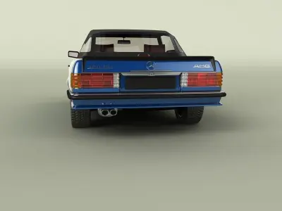Mercedes-Benz R107 AMG 3D model
