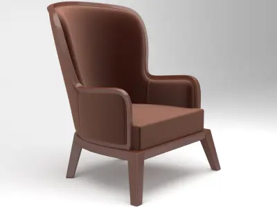 CURZON armchair 3D model