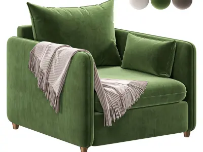 Mons Wagon armchair 3D model