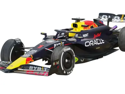 F1 Red Bull RB20 2024 3D model