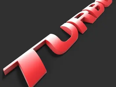 The Sticker 3D model