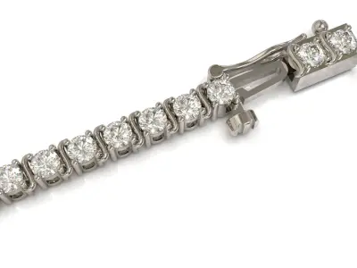 Tennis Bracelet 47325 3D print model