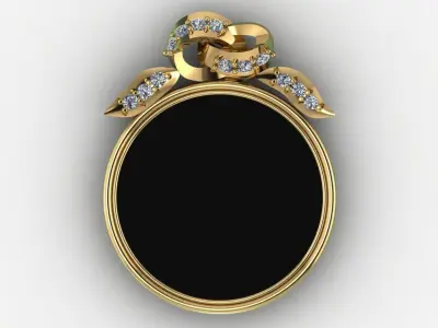 luxury pendant for women  3D print model